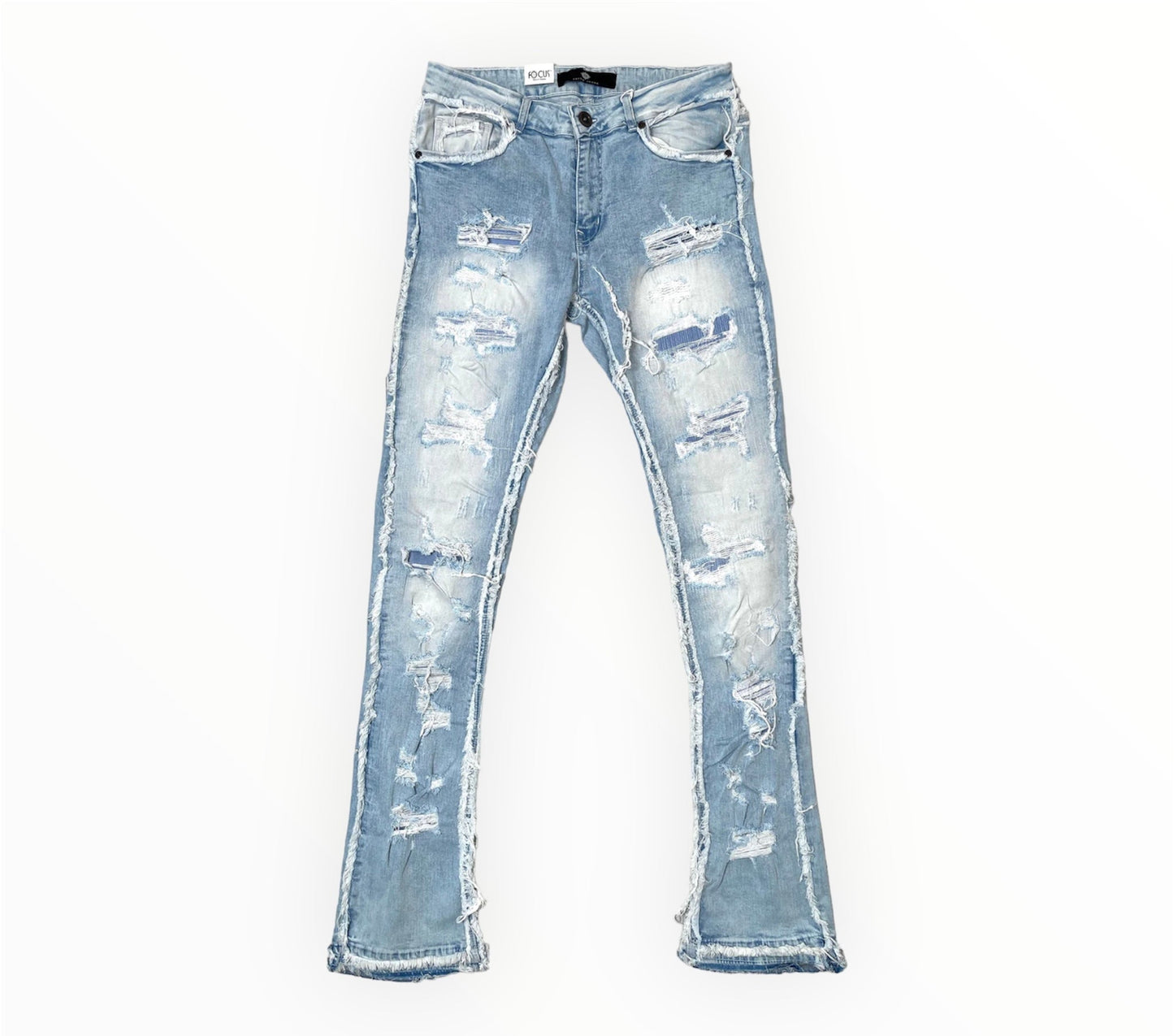 Heavy Distressed Denim