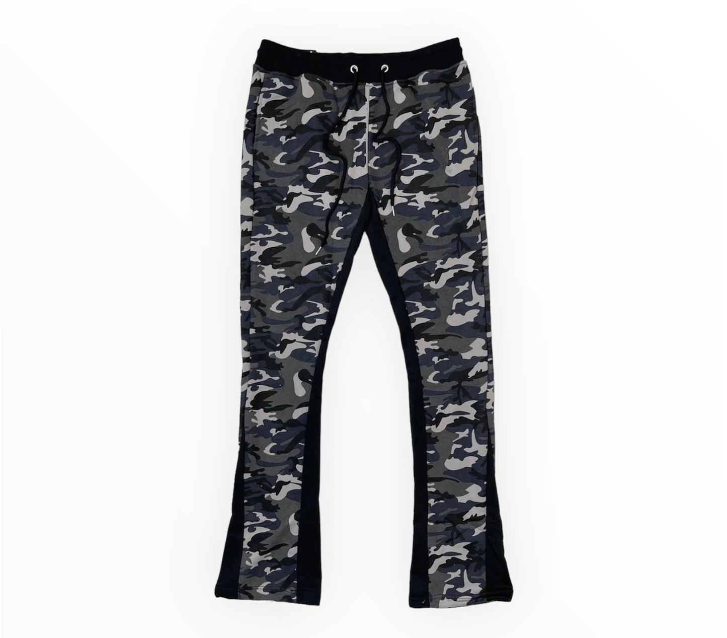 French Terry Stacked Camo Pants