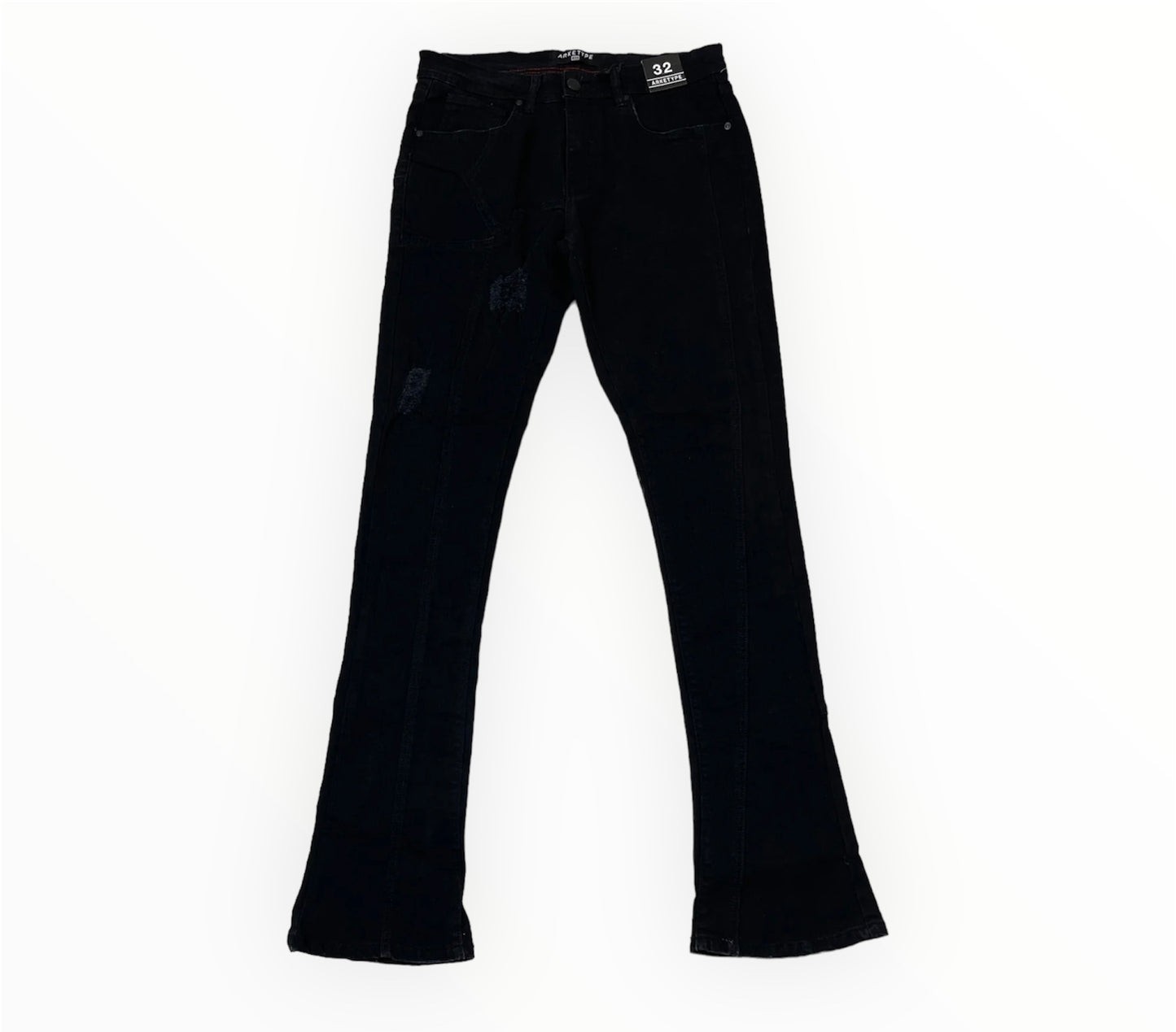 Panel Stacked Jeans