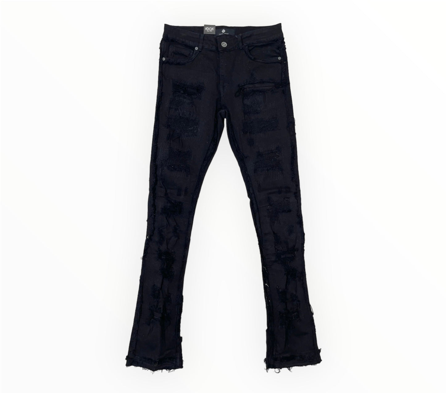 Heavy Distressed Denim