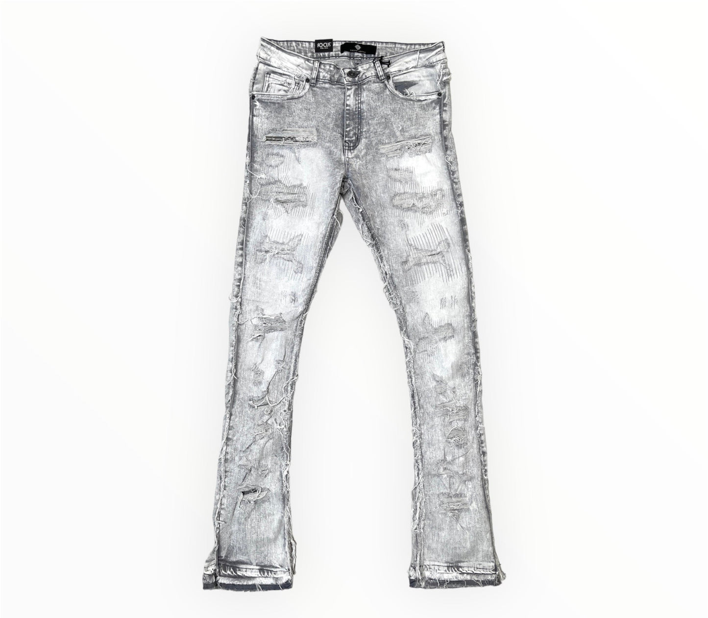 Heavy Distressed Denim