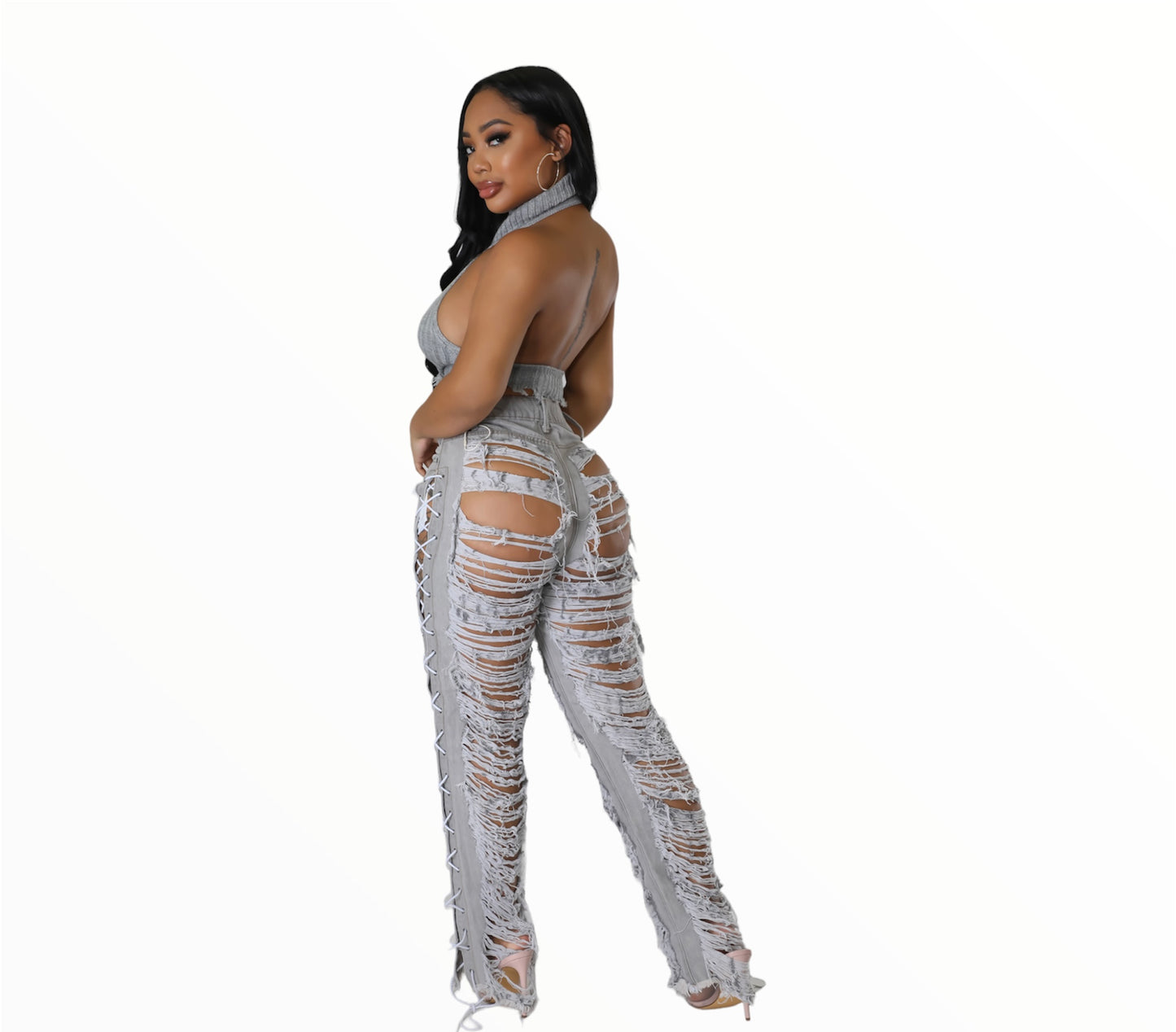 Come Lace Me Up Jeans