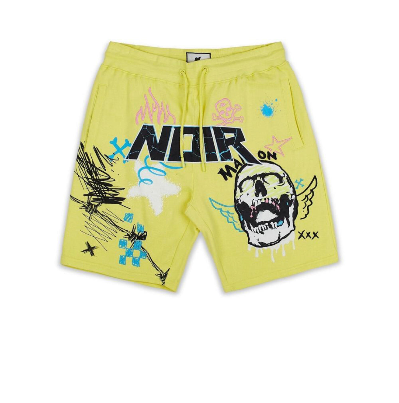 Maison Noir Skull Shorts