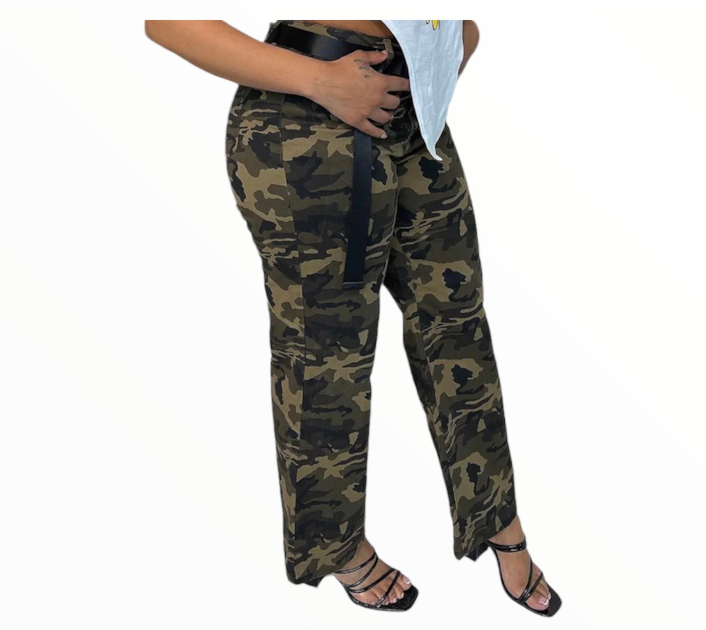 Judgment Day CAMO Pants W/Belt