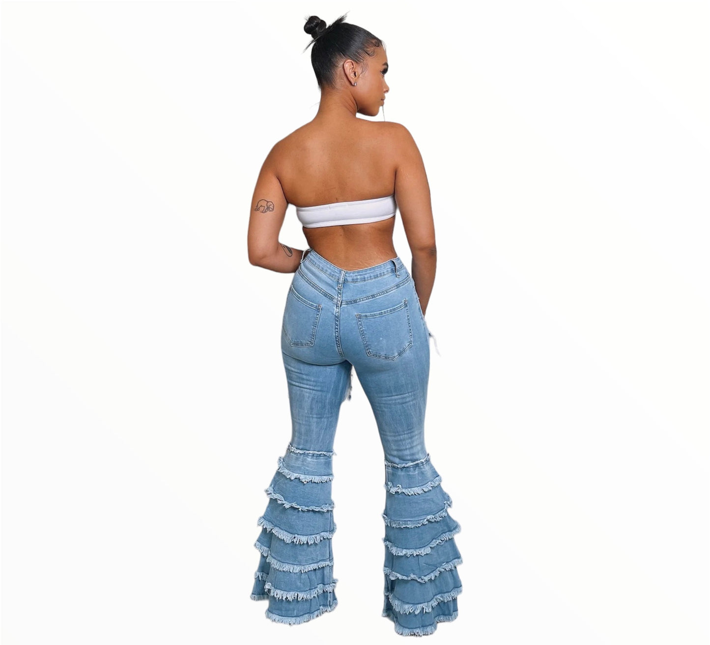 Jessica’s Scuba Front Bow Tube Top